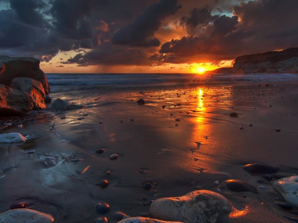 Sunset At The Beach 2