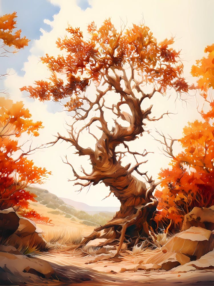Tree In Autumn
