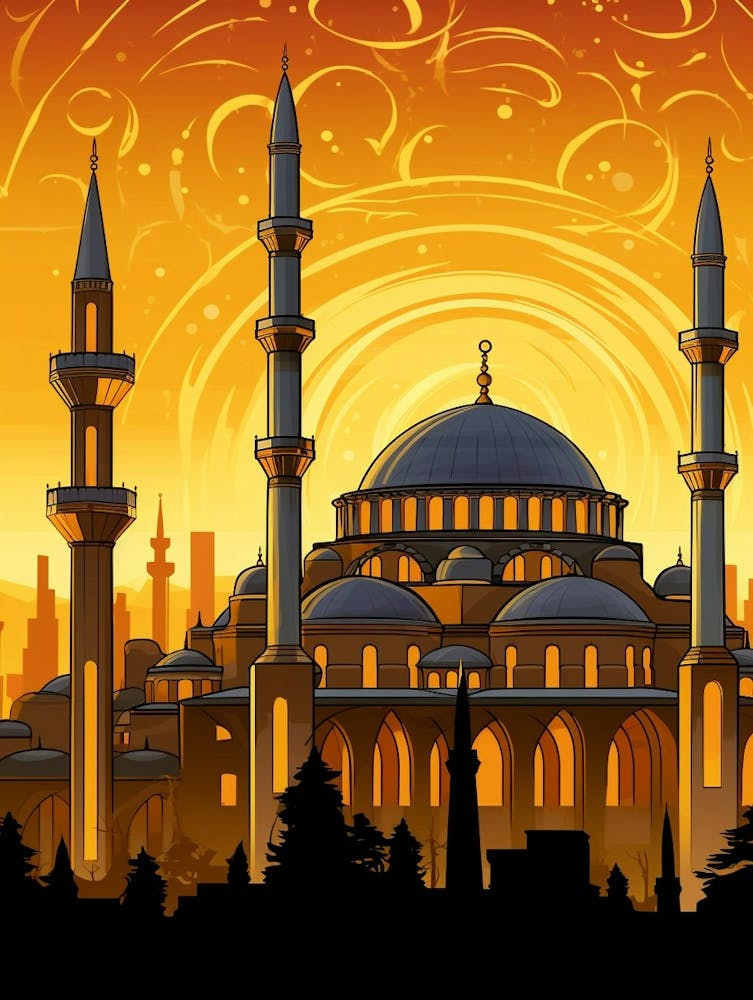Hagia Sophia Ayasofya Pixelkunst 4