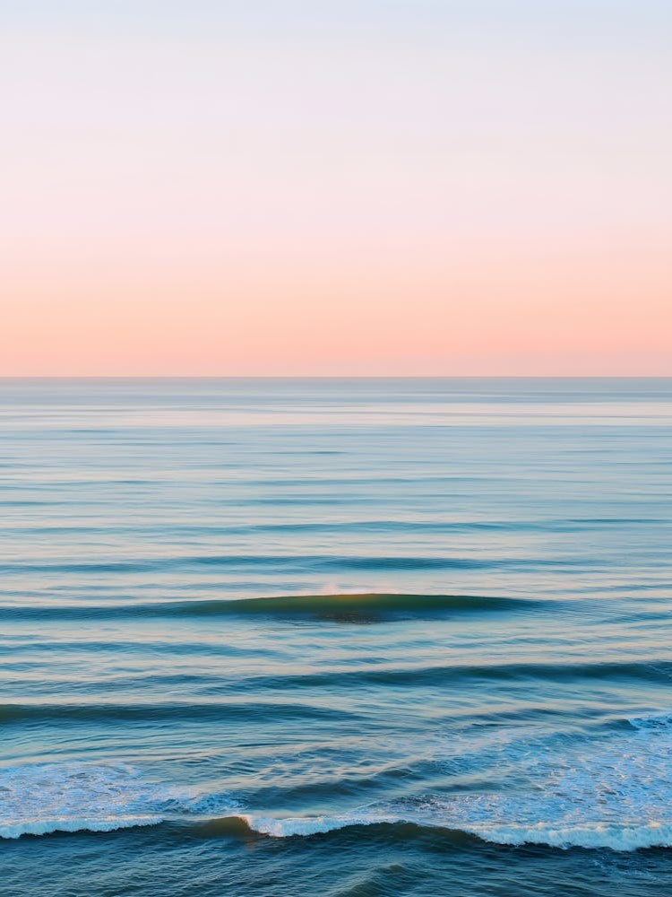 Minimalist Ocean - Sunset Calm for Your Space