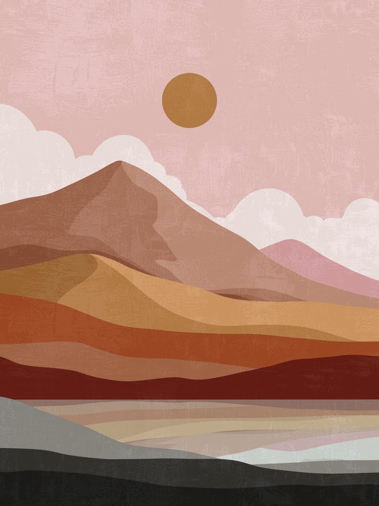 Peinture de paysage abstrait 7