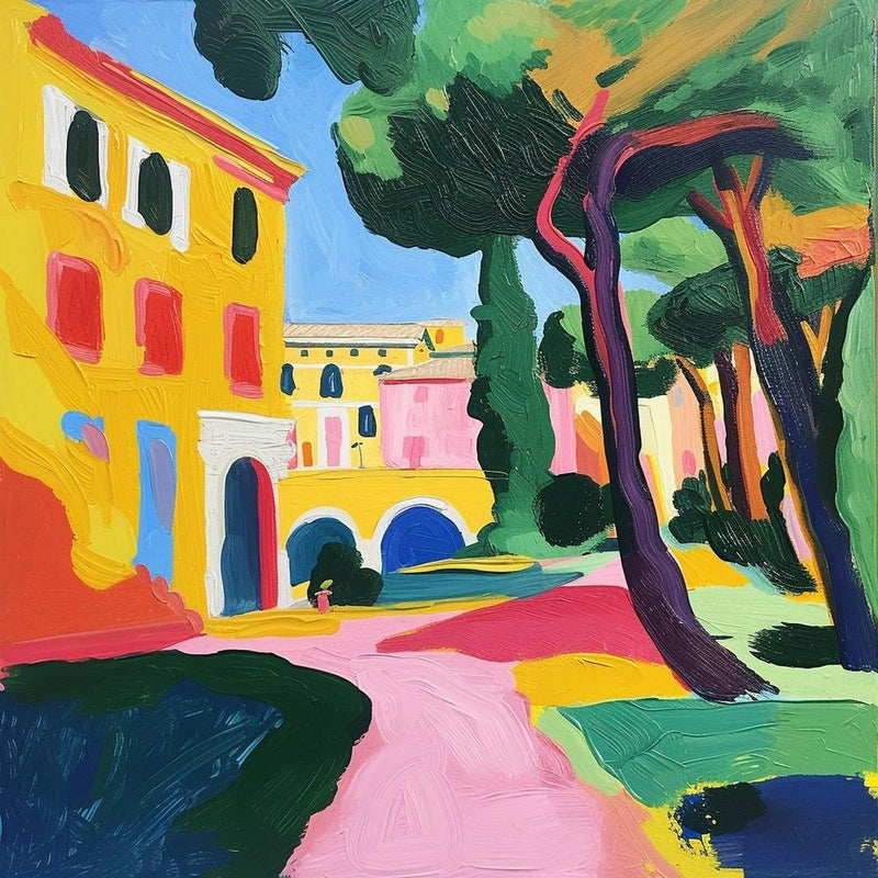 Abstract Park Collection Villa Doria Pamphili Rome 2