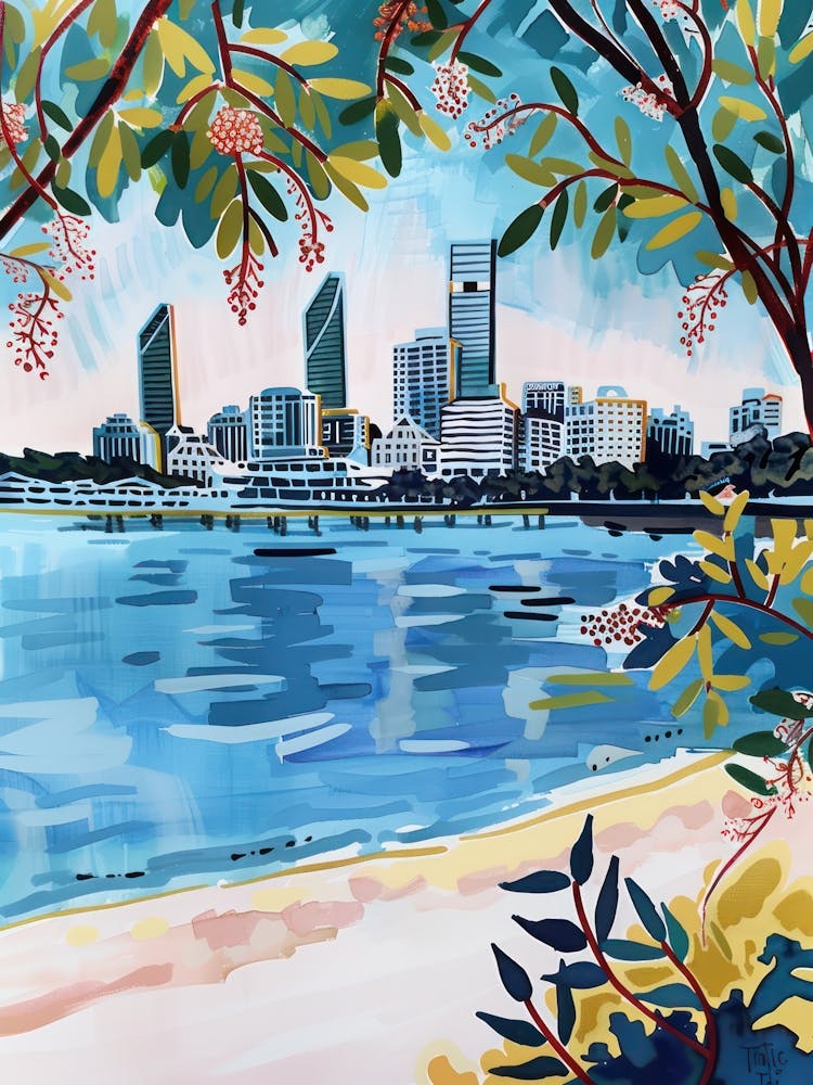 Travel Poster Happy Places Perth 3