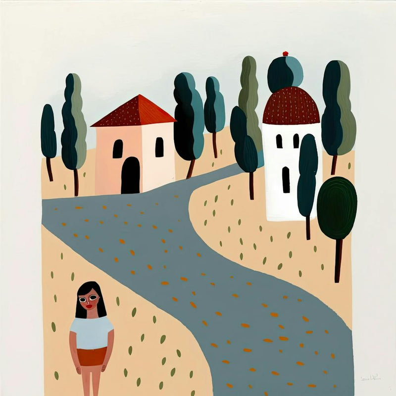 Italian Holidays, Tiny People And Illustration 2
