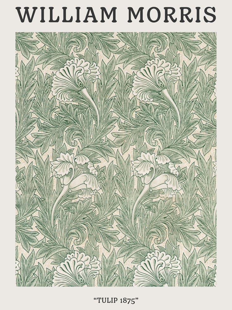 William Morris Tulip 1875
