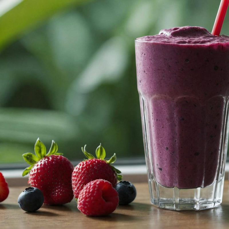 Smoothie aux Myrtilles