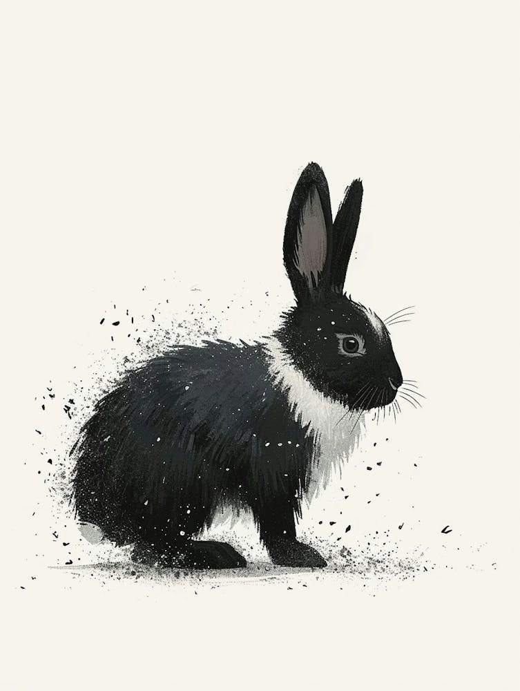 New Zealand Rabbit Nursery Illustration 3