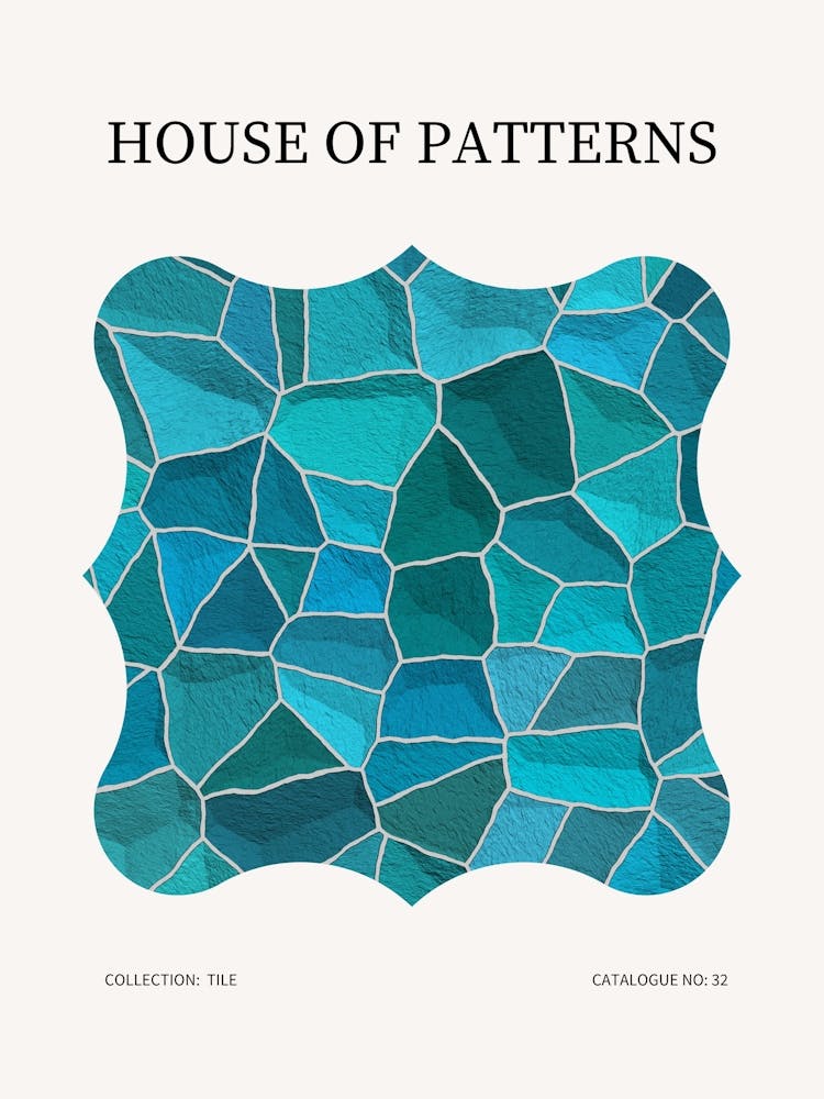 Tile Pattern Poster 33