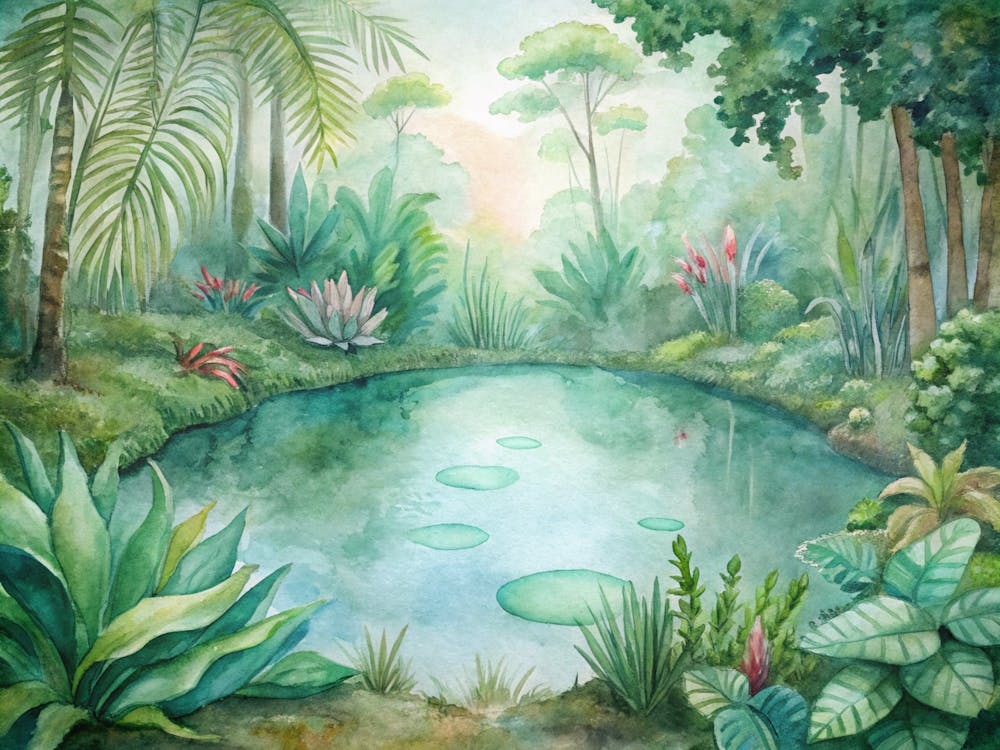 Pond In The Jungle