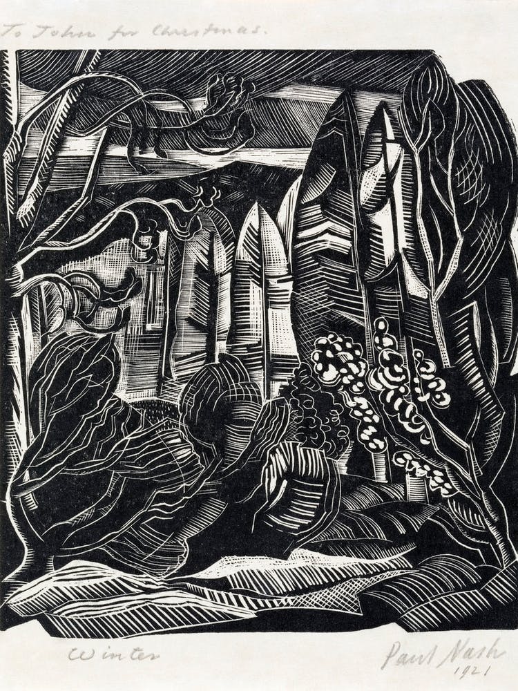 Winter, Hampden (1921), Paul Nash