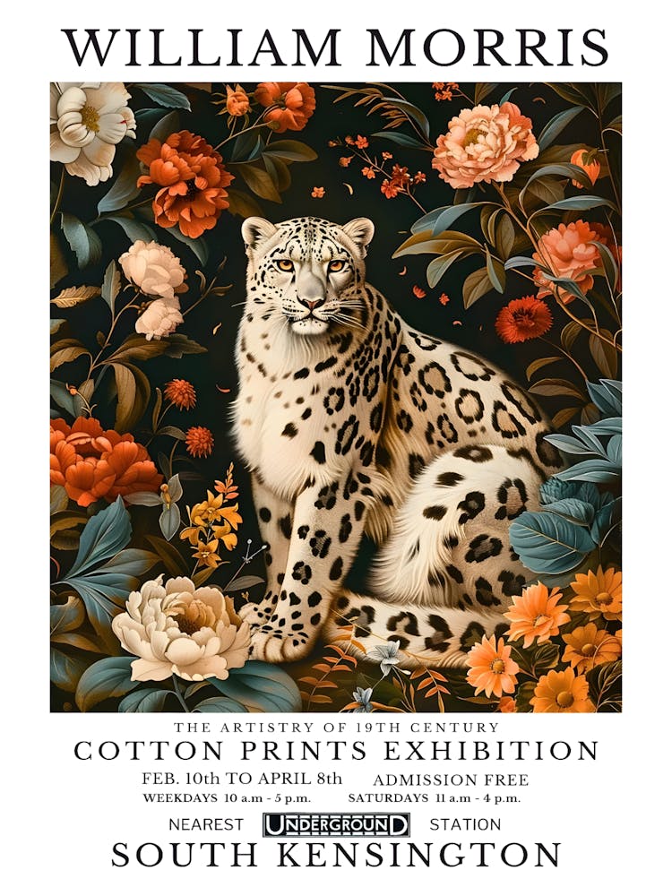 William Morris Cotton Prints Exhibition 28