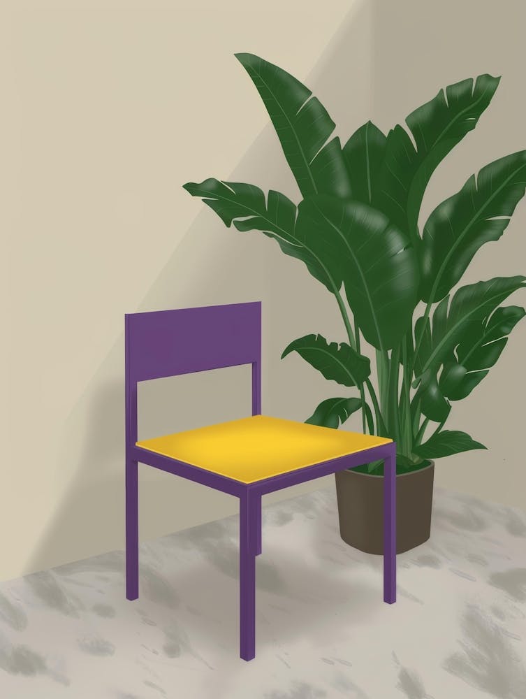 Purple Chair