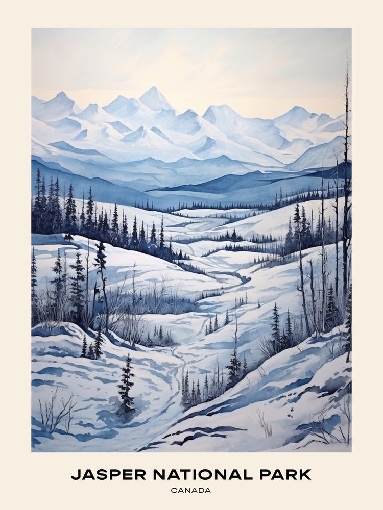 Jasper National Park Canada 1 Poster