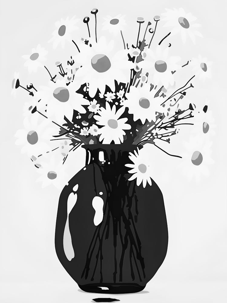 Daisies In A Vase 2