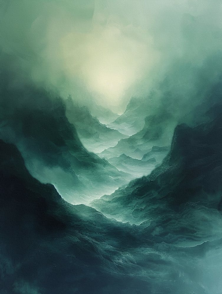 Poster Geo Nature Paint 17