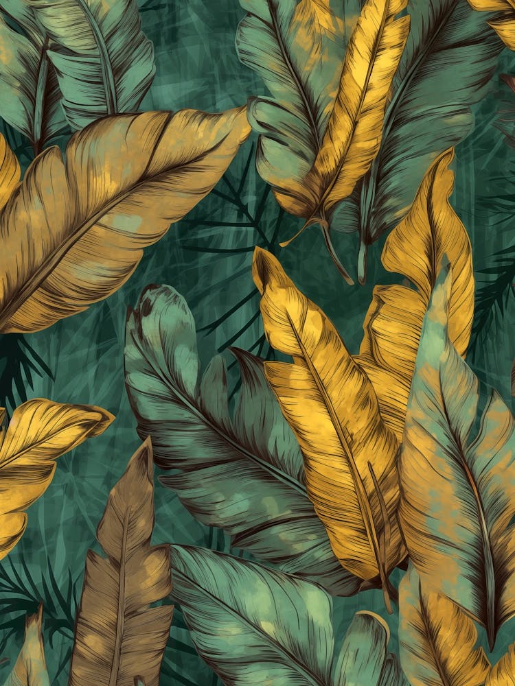 Banana leaves 2