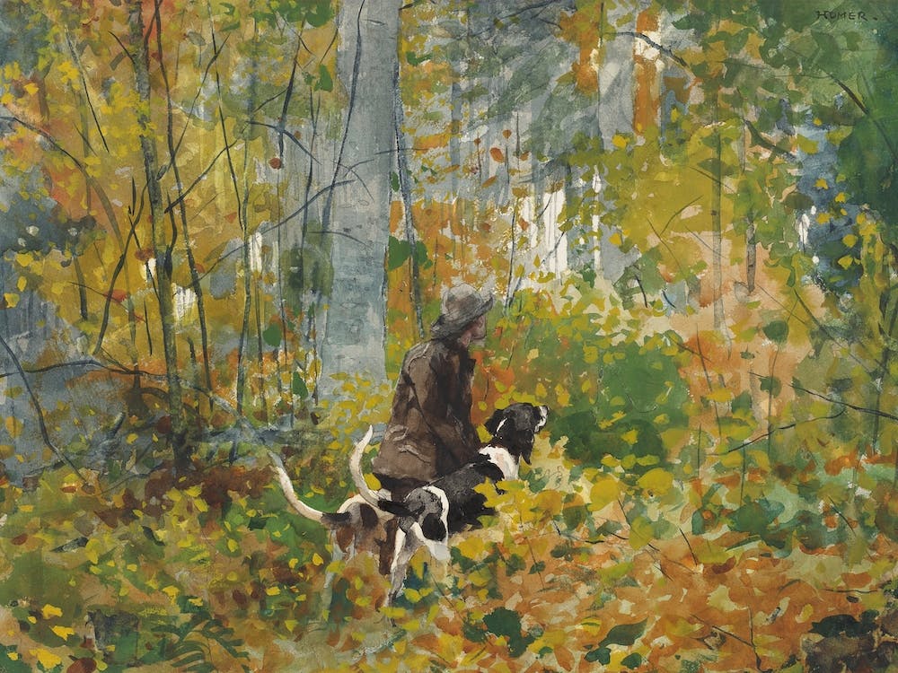 On The Trail, Winslow Homer