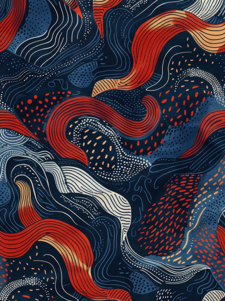 Abstract Wave Pattern 19