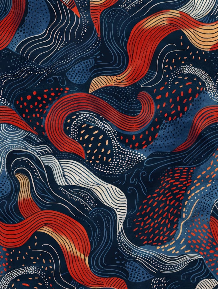 Abstract Wave Pattern 19