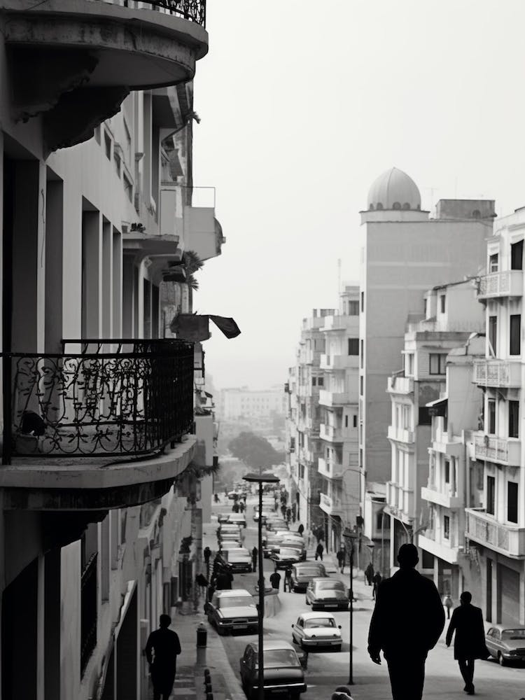 Algiers, Algeria, Mediterranean Black And White Photography Analogue 4
