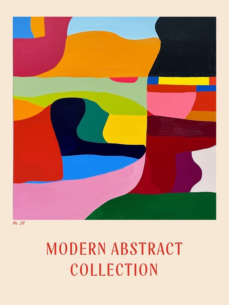 Affiche Collection Abstraite Moderne 26