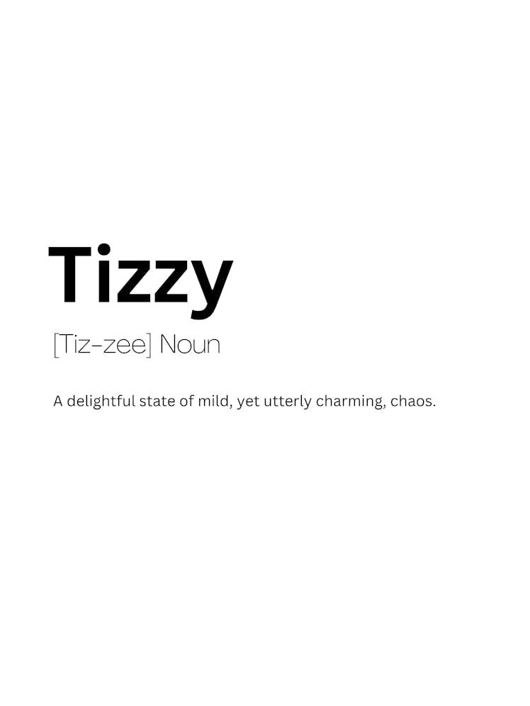 Tizzy Definition Meaning