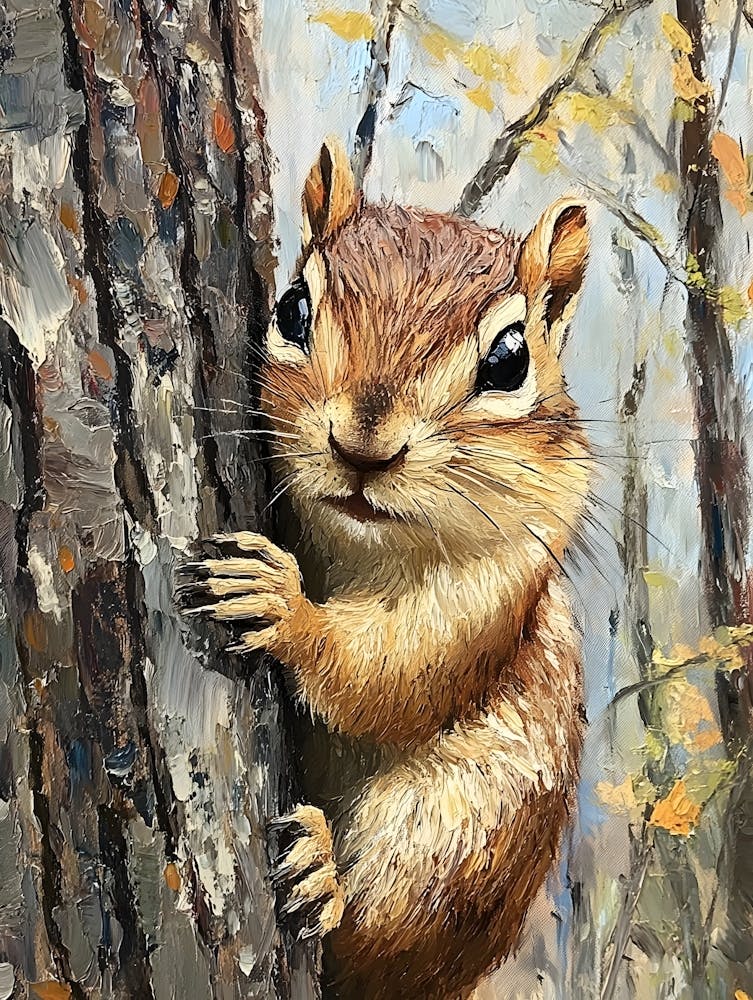 Chipmunk In The Woods 3