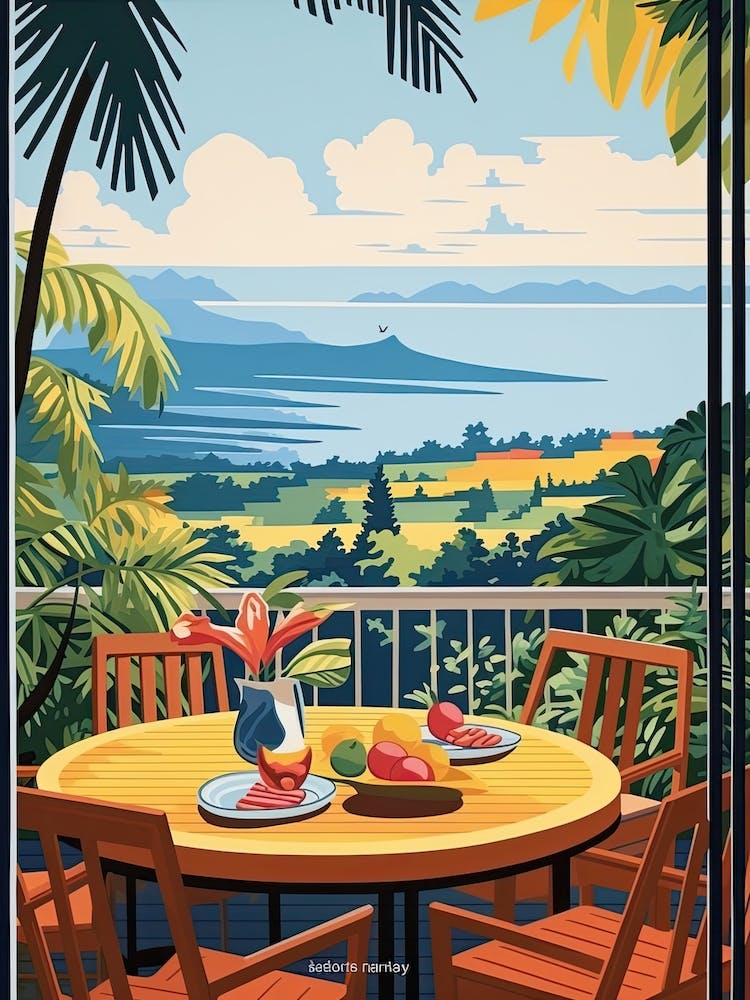 Seychelles, Graphic Illustration 4