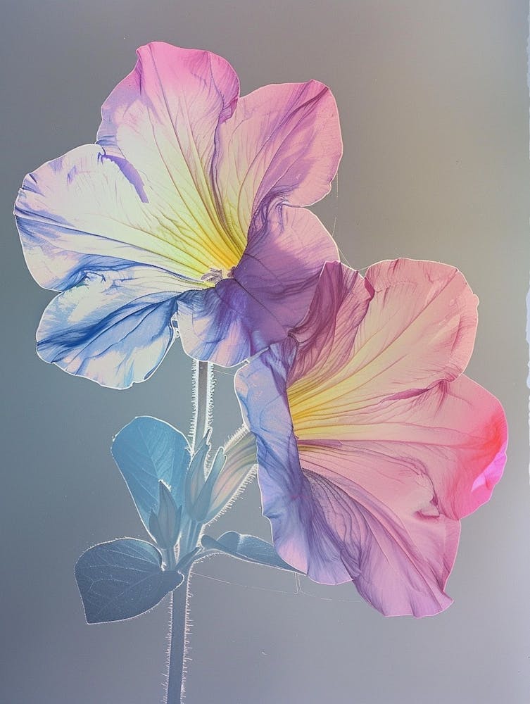 Iridescent Flower Petunia