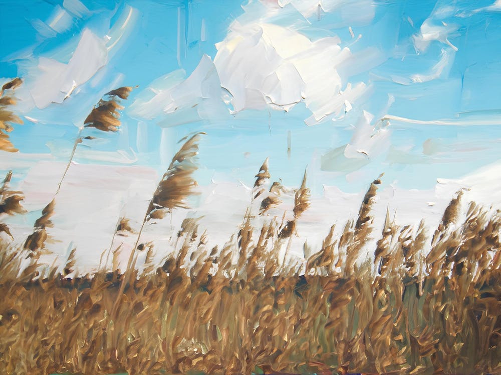 Reeds In The Wind