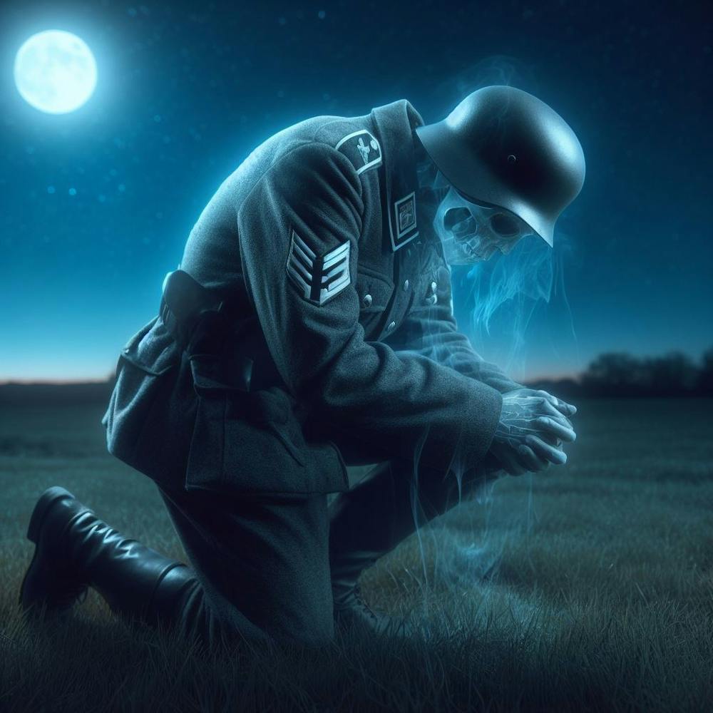 sad German soldier soul