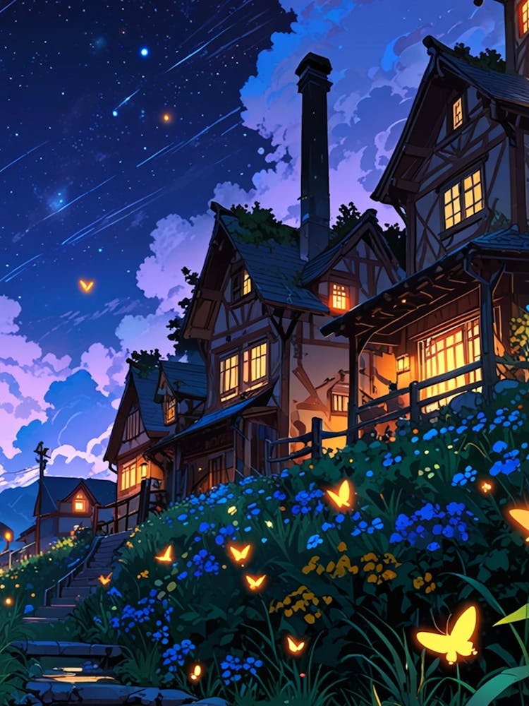House At Night