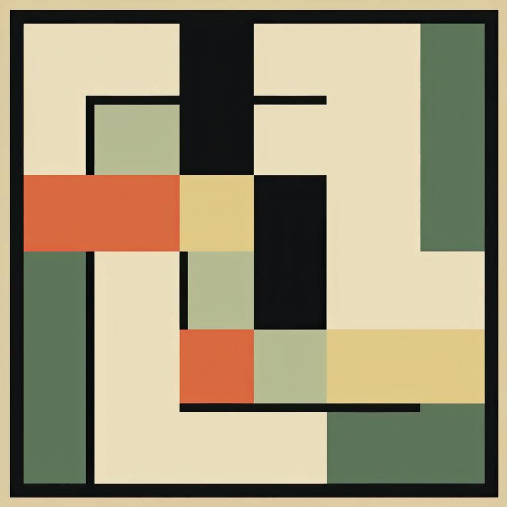 Green Squares Geometric Minimalism