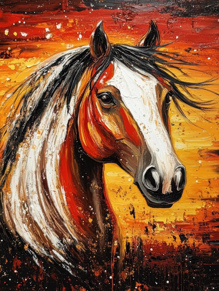 Horse Painting 9