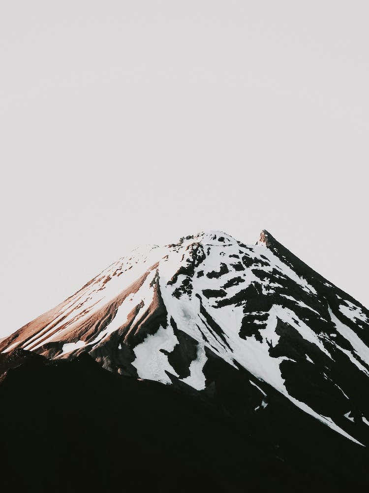Snowy Mountain Peak