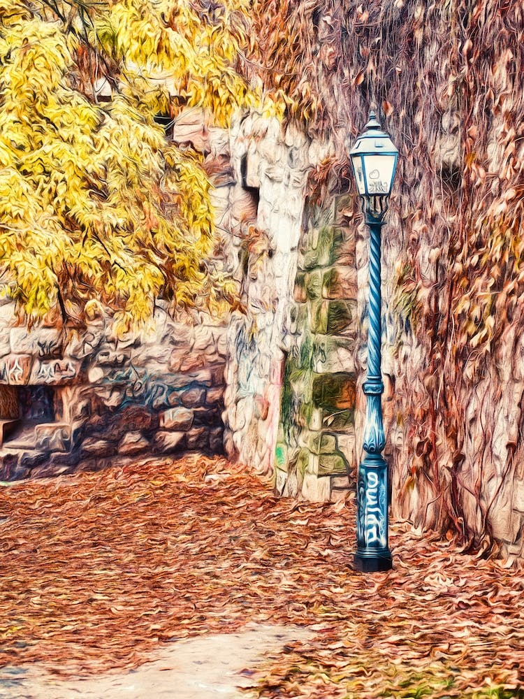 Lampadaire Tagué