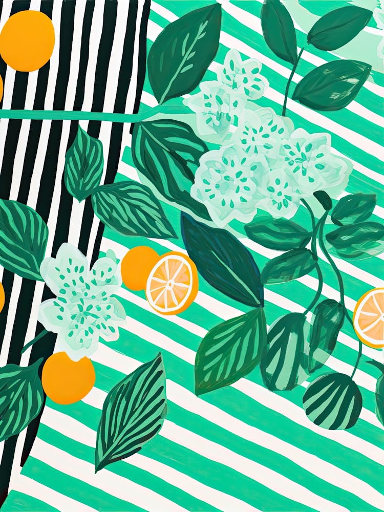 Mint Summer Illustration 2