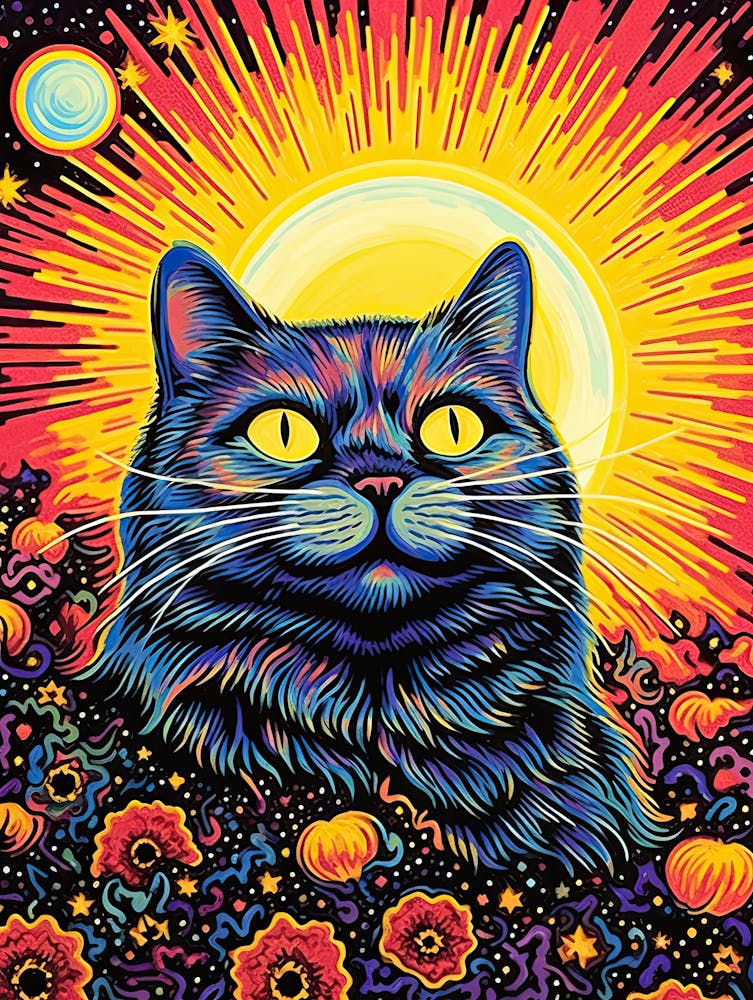 Galactic Glow, Psychedelic Cats series
