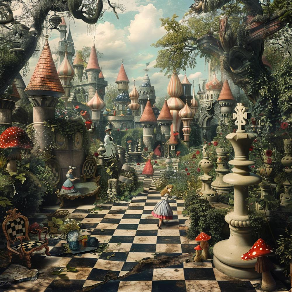 Royal Gardens of Wonderland: A Chessboard Path to Enchantment Series