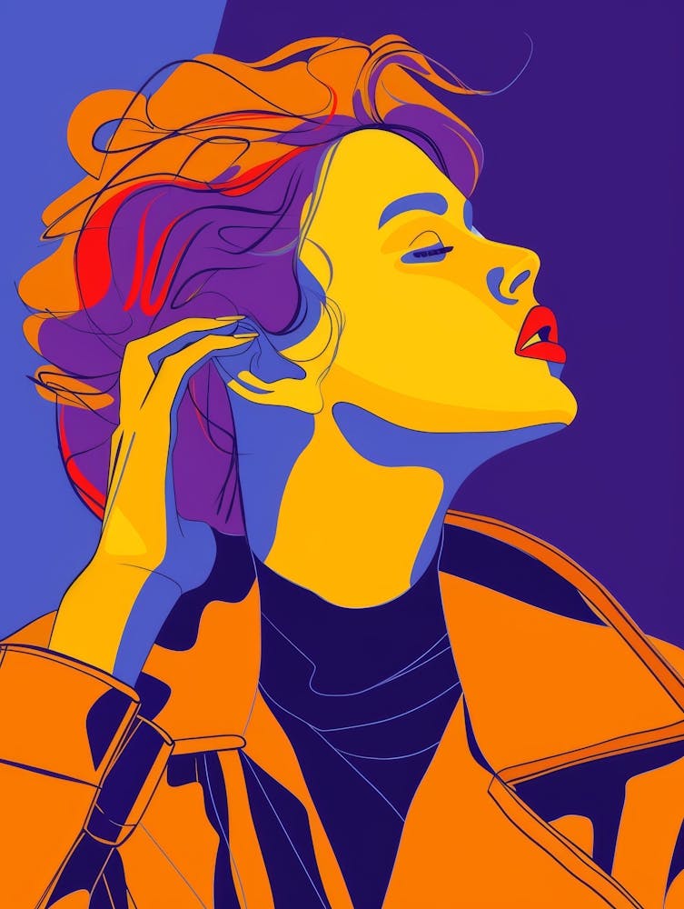 Woman In A Jacket