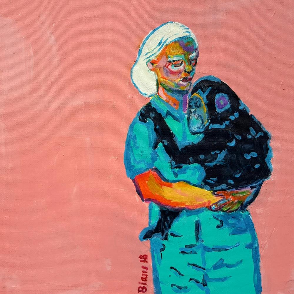 Jane And Her Friend Square