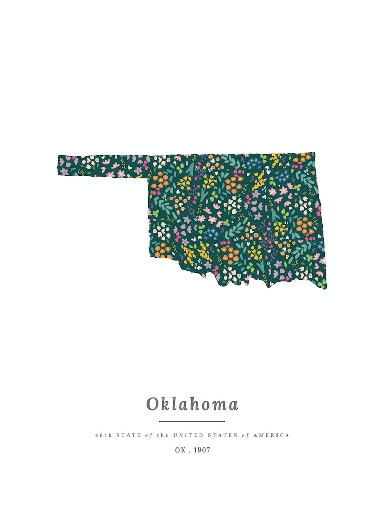 Oklahoma State | Wildflowers on Juniper Green