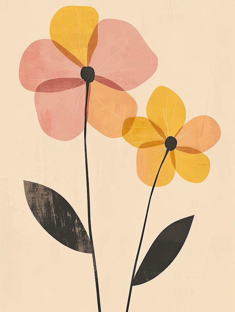 New York Flower Market Boho Minimalist Style 1