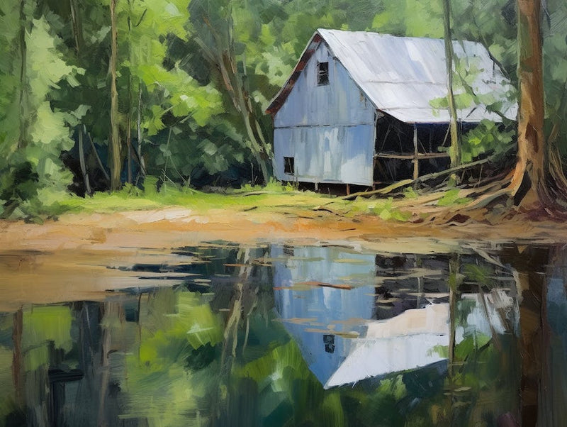 Pond In The Woods