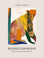 Bear 2 Matisse Inspired Exposition Animals Poster