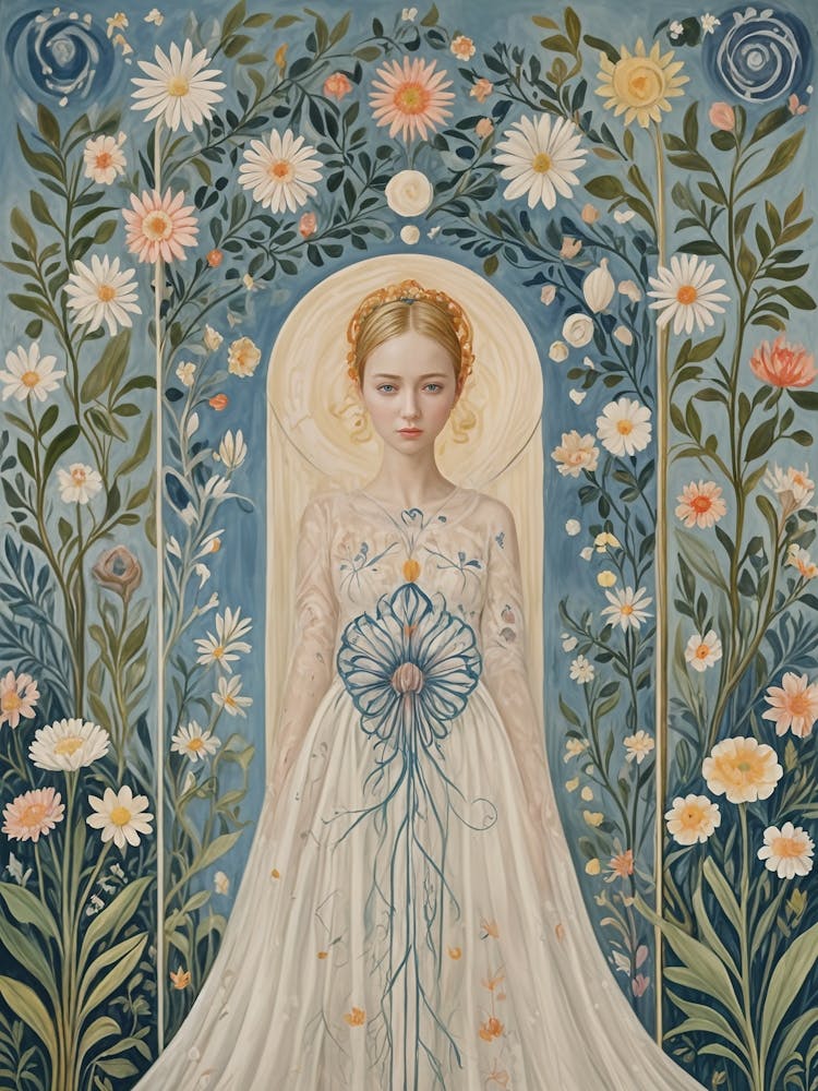 Girl In A White Dress