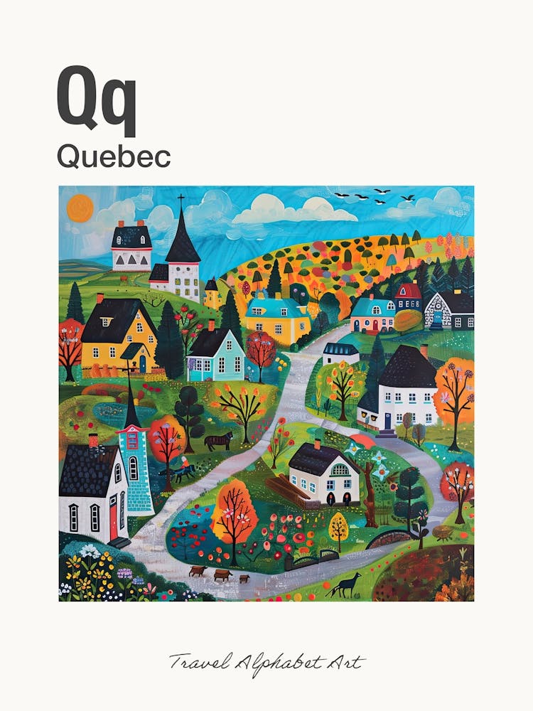 Kids Travel Alphabet  Quebec 4