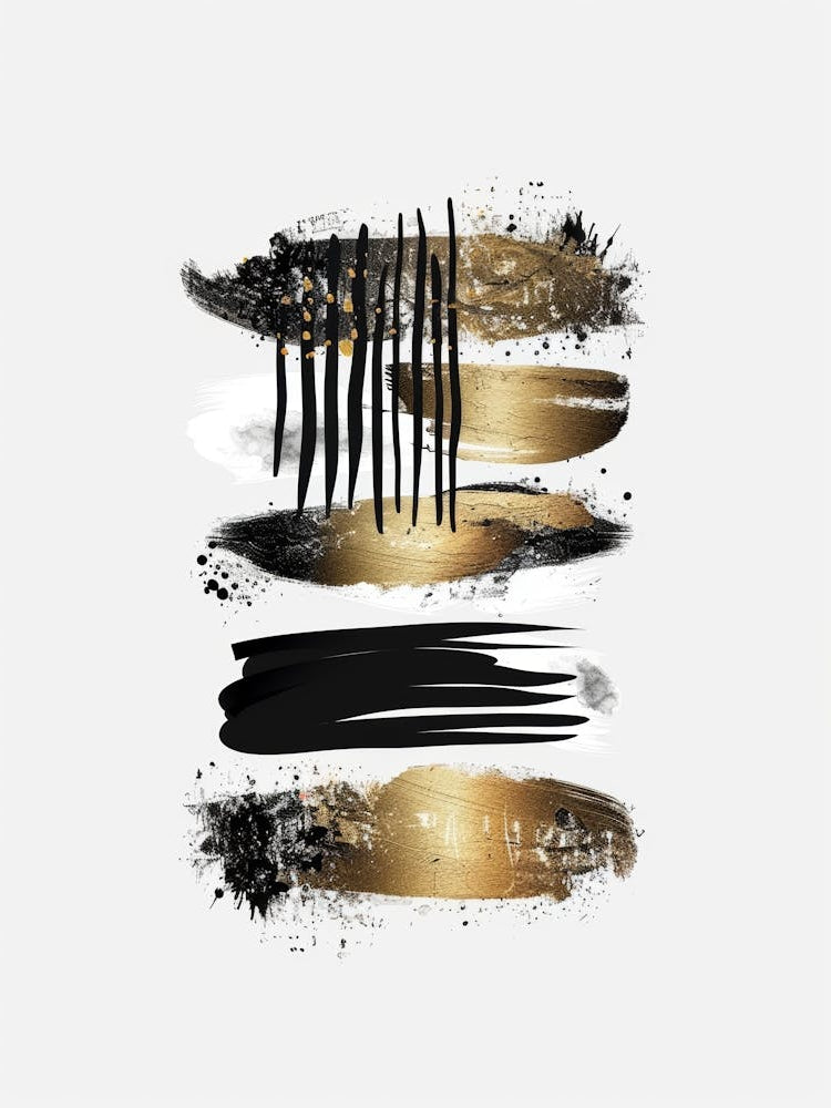 Abstract Brush Strokes 26