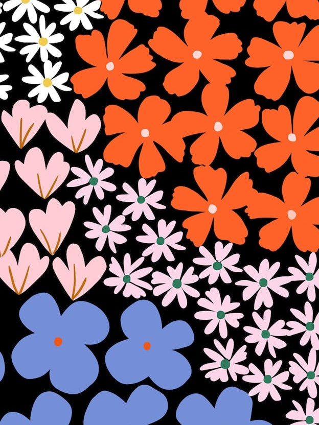 Plant More Flowers Black