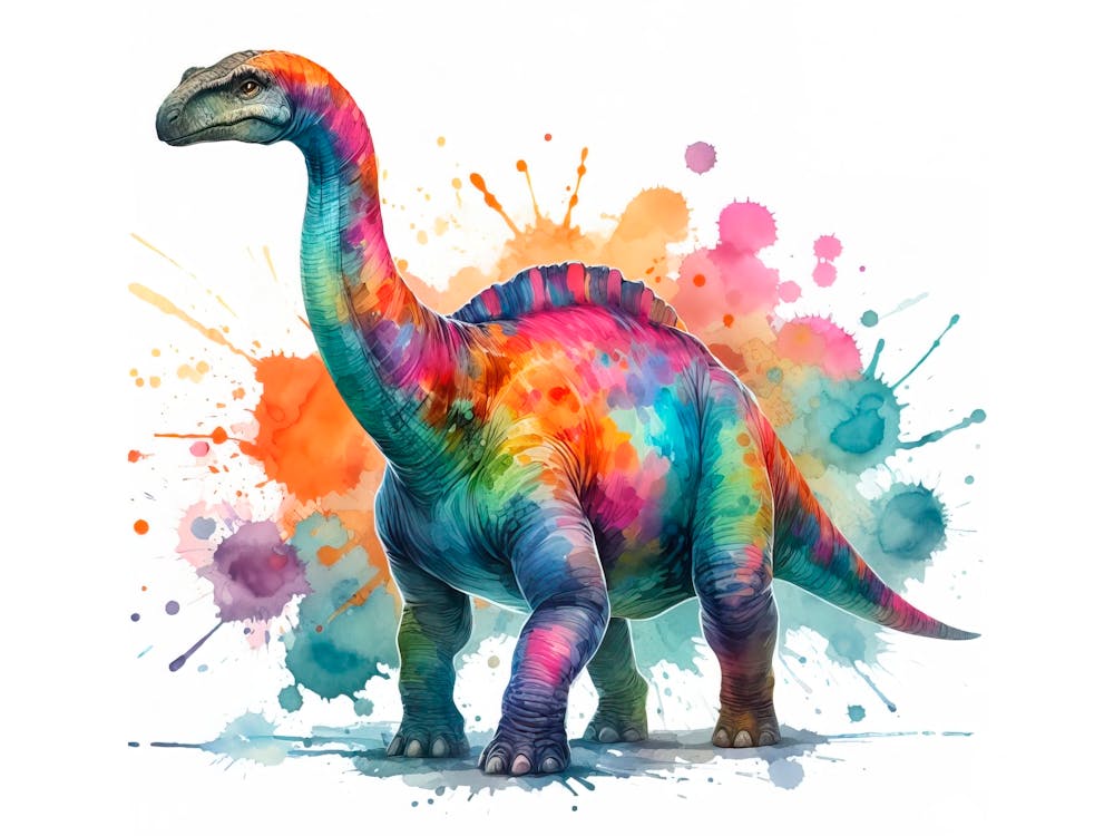 Dinosaur Painting 1